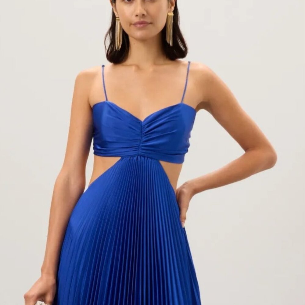 DELFI Zulay Gown Blue Size XL US 14 MSRP $499